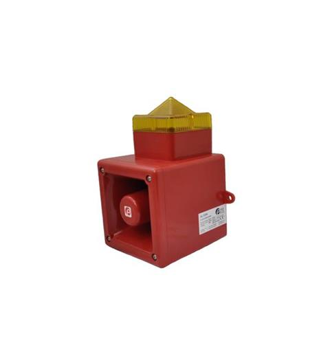 Combi AL105NX 24vDC [red] YELLOW 113dB(A) 5J IP66 64T 20-28vDC